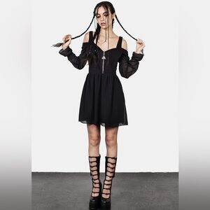 Disturbia Black Mini Dress